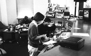 Heide-Marie bei der Bearbeitung