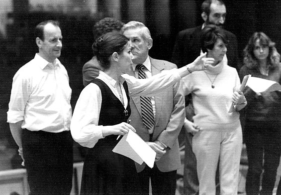 Heidrun als Regisseurin