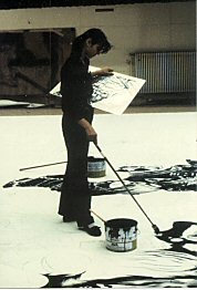 Regine als Bühnenmalerin