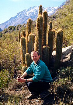 Richard on holiday