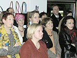 Publikum mit Claudia Shinn