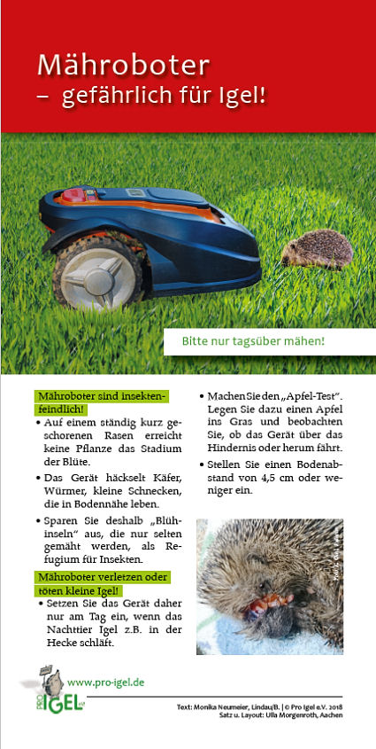 Flyer Maehroboter
